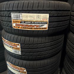 225/50/18 Arroyo 4 New Tires Installed And Balanced 40,000 Miles Warranty