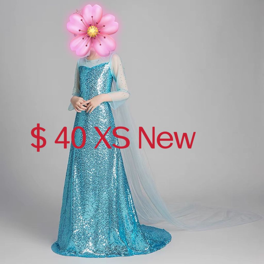 Elsa XS  Princess Dress 