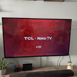55” TCL 4K TV