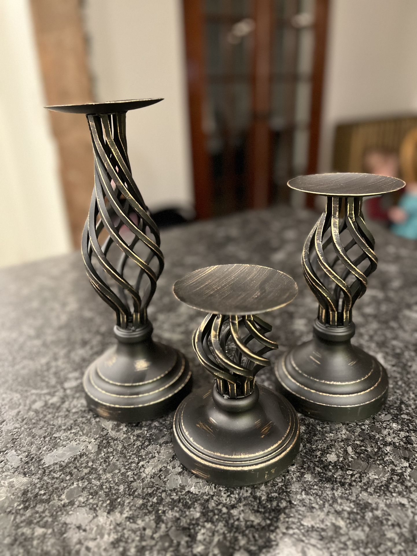 Metal Candleholders 