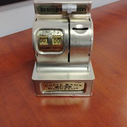 2002 Coin Bank Cash Register Very Good Condition Collectable 