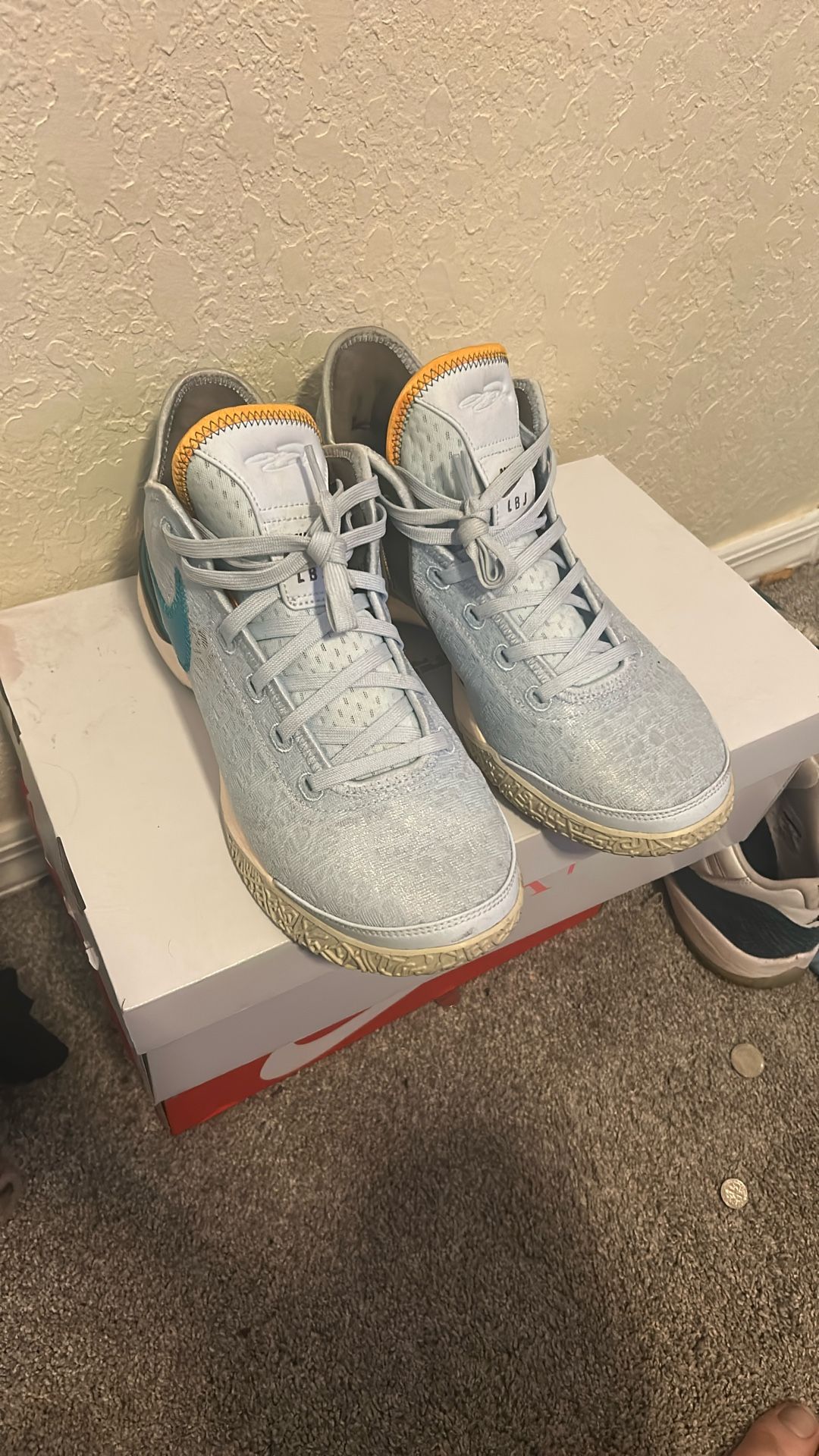 Lebron Zoom NXXT Generation Blue Tint