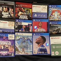 PS3,PS4,PS5 And Xbox Games