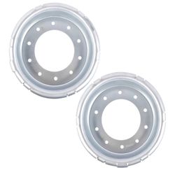 2PCS Wheel Balancers Compatible with Ford F-450/F-550 (2005+) 19.5-inch Steer...