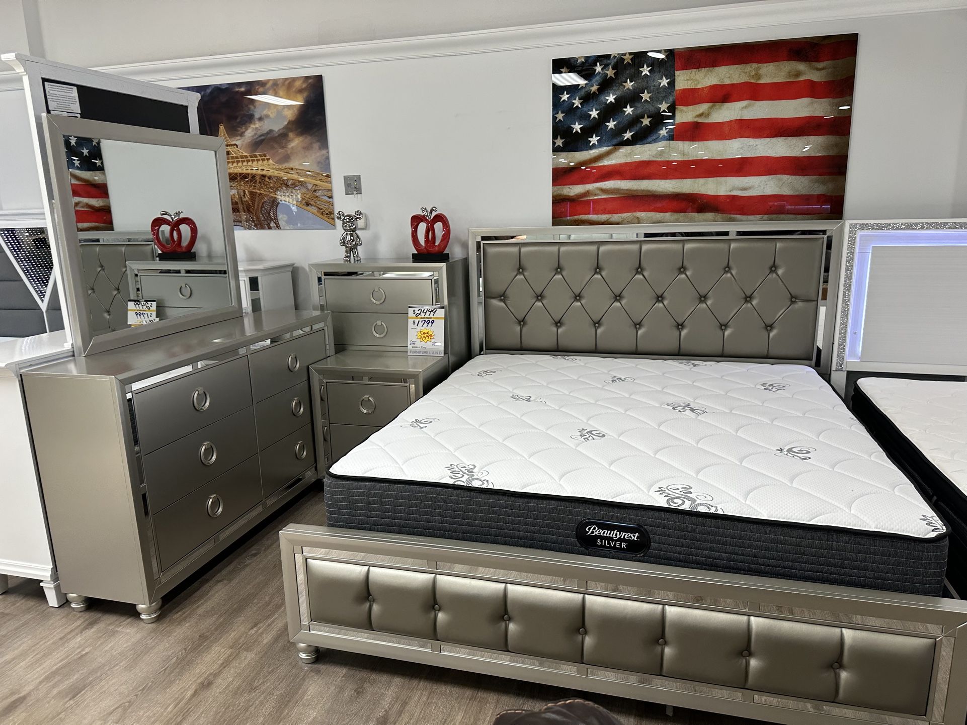 ๐บ๐ธ ๐บ๐ธ HUGE MEMORIAL DAY SALE 5 Pc Bedroom Sets start at $599 ๐บ๐ธ ๐บ๐ธ