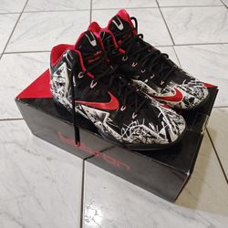 Nike LeBron 11 Graffiti Size 10.5