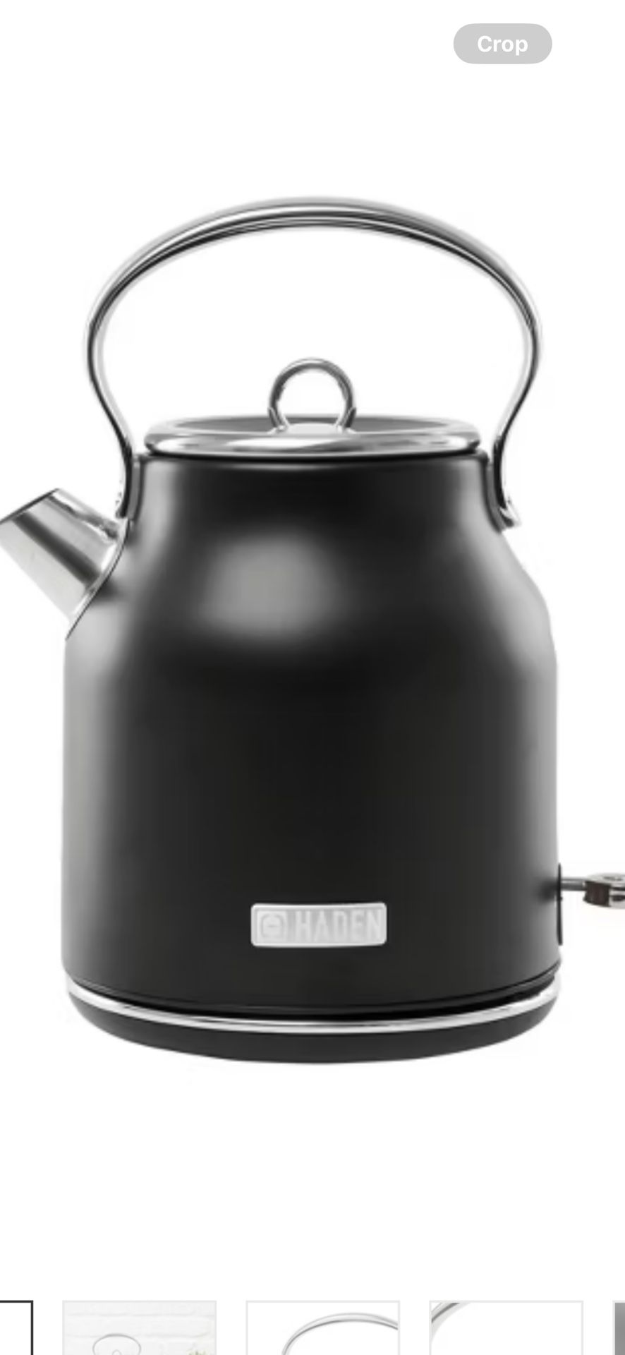 HADEN Heritage L Stainless Steel Electric Kettle