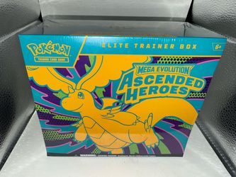 Pokémon TCG Mega Evolution Ascended Heroes Elite Trainer Box