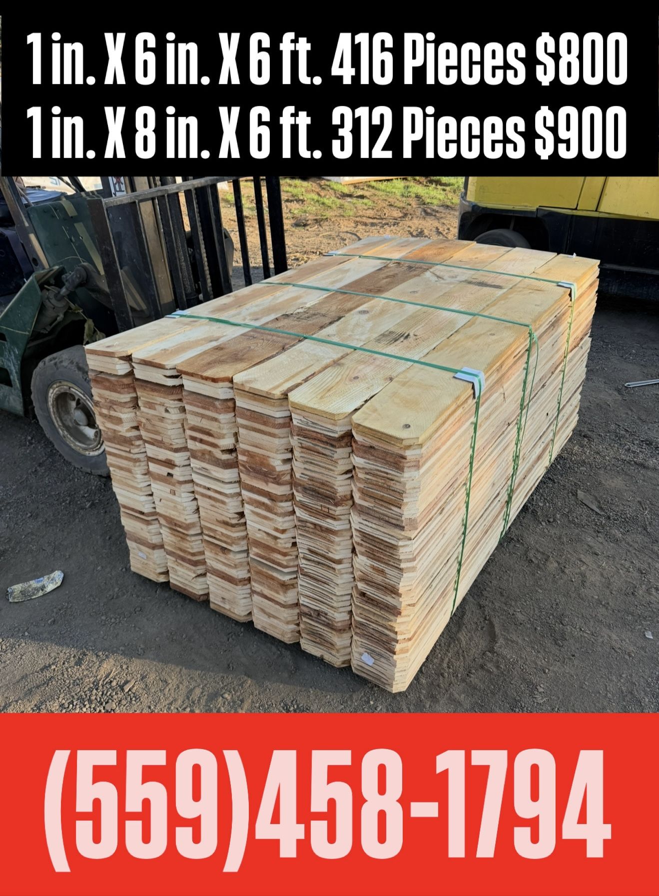 New Fence Wood Madera Nueva 