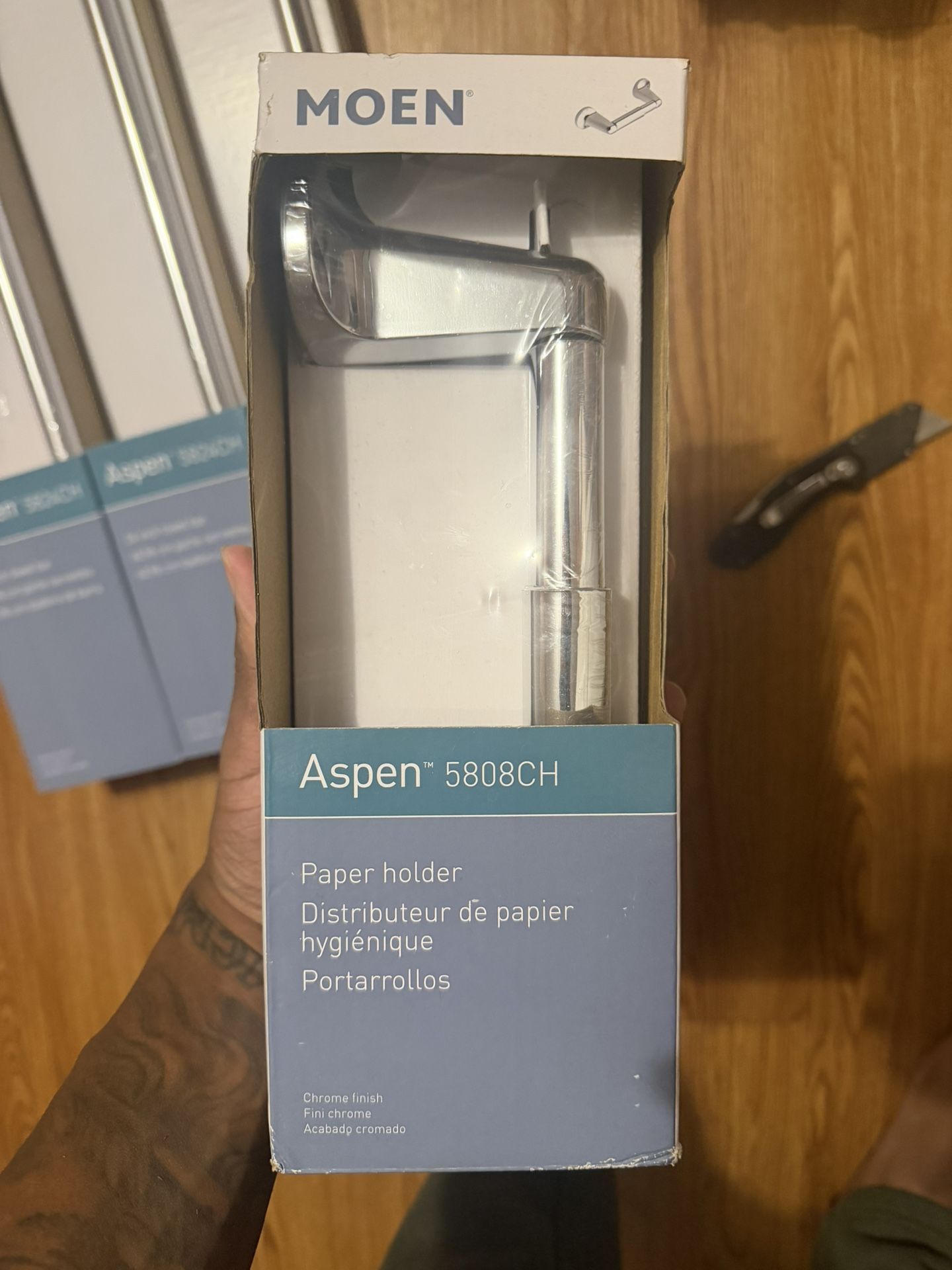 Aspen Toilet Paper & Towel Holders