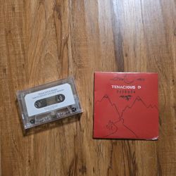 Tenacious D Demo Cassette Tape And Tribute Cd Jack Black Kyle Gass Brand New 