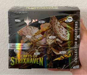 Magic: The Gathering Secrets of Strixhaven Collector Booster Box NEW/SEALED