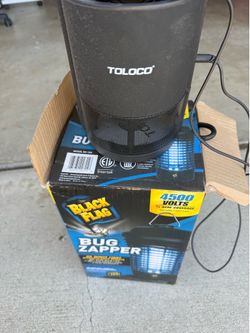 Bug zapper never used