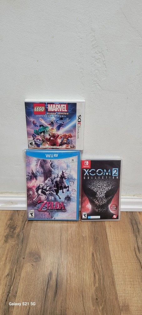 Nintendo Wii U ,switch And 3ds Games