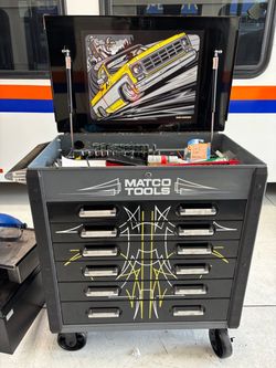 6 Drawer Matco Cart