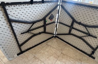 Lifetime 6-Foot Fold-In-Half Table