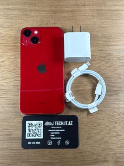 📱 iPhone 13 | 128GB | (Product) Red | Unlocked (Any Carrier)