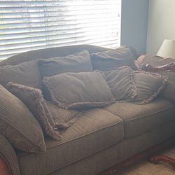Couch with Pillows 