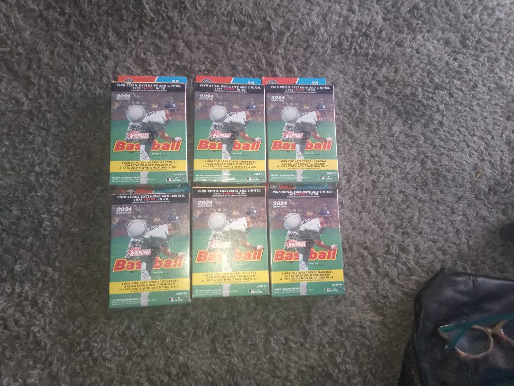 Topps Heritage Baseball Cards Boxes