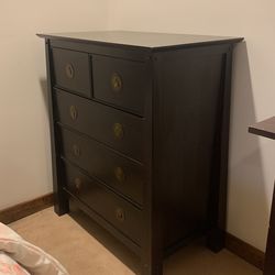 Dresser Drawers - Unique Design - Expresso