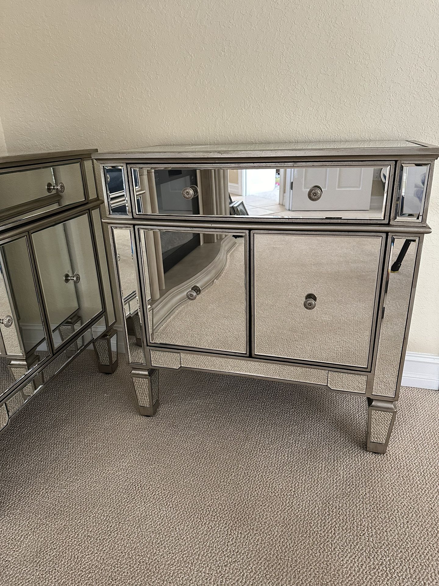 Mirror Nightstands