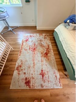 5x8’ area rug