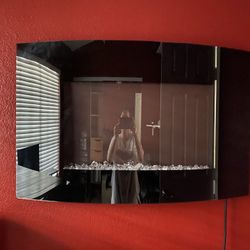 Wall mount fire place