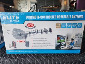 Elite, Outdoor TV Antenna, Remote Control, 360 Degree Rotation, with 45F