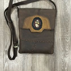 Handmade Leather Tablet Bag / Shoulder Bag