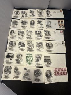 30 Vintage First Day Covers FDC US United Nations Eisenhower 1970s Lot #4