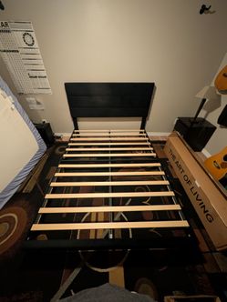 Queen Mattress w/ Bedframe