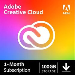 ADOBE CREATIVE CLOUD ALL APPS 1-MONTH Subscription KEY