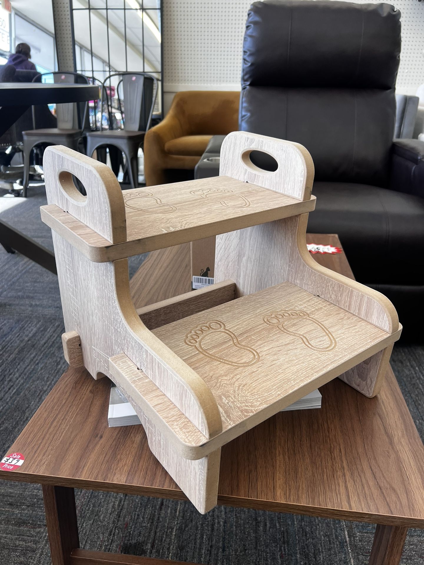 Step Stools for Kids, Durable Safe Sturdy Easy Assembly No Screw Toddler Step Stool for Bathroom Sink, Montessori Design Potty Traing Step Stool, New