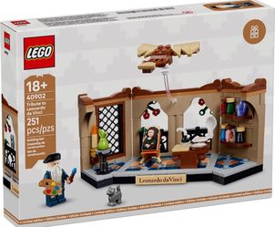 LEGO Tribute to Leonardo da Vinci 40902