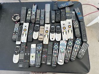 Lot of 40+ OEM TV Remote Controls Sony DirecTV Verizon FiOS Sharp Samsung Philips Mixed Brands