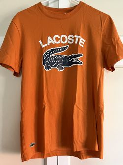 Lacoste Orange Shirt 