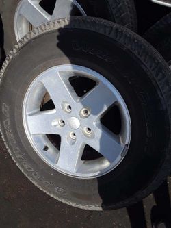 2015 Jeep wrangler wheels