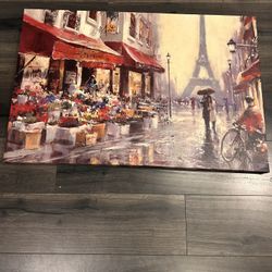 Paris Landscape Painting