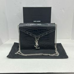 Saint Laurent Cassandra Leather Handbag 