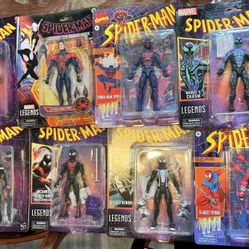 Marvel Legends Spiderman Lot