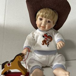 Danbury Mint Billy Cowboy Doll