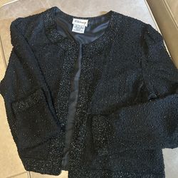 Vintage Silk Beaded Jacket - Reduced