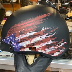 New Motorcycle Dot Half Helmets $45+