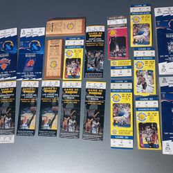 Vintage Golden State Warriors Ticket stubs Mid 90s
