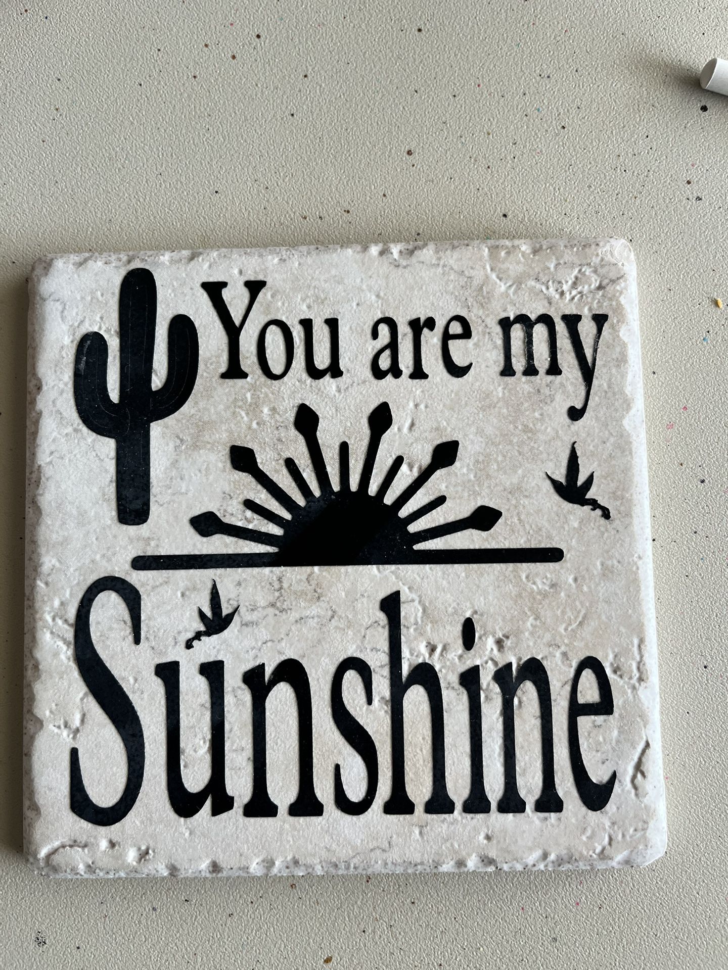 Cute Painted Tile