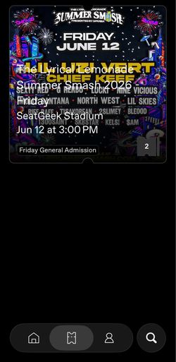 Summer Smash Tickets