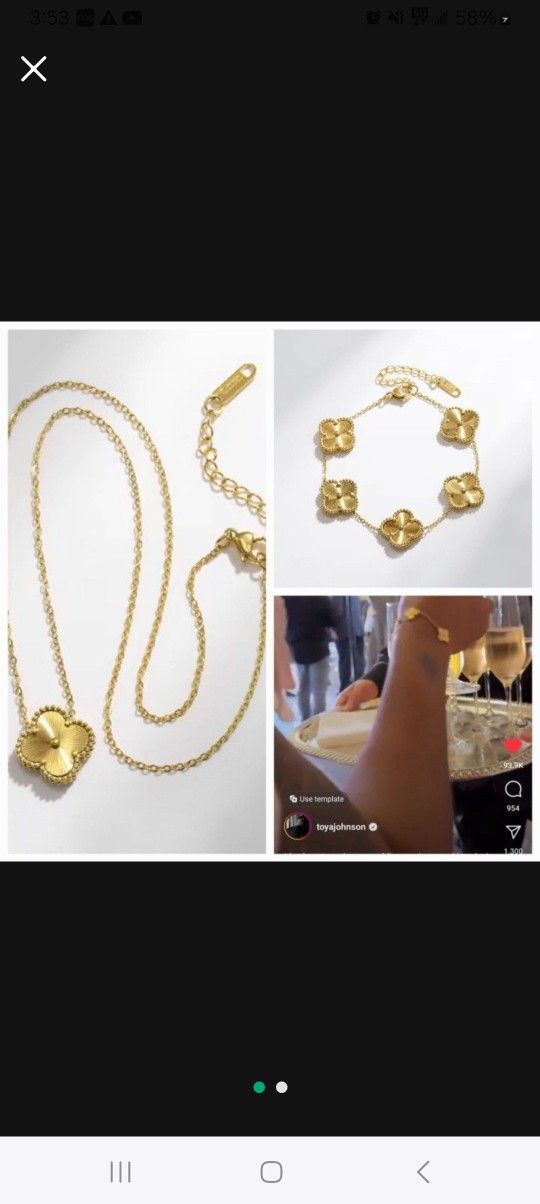 Beautiful Necklace & Bracelets Sets