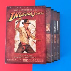 Indiana Jones complete DVD movie collection 4 disc set special edition