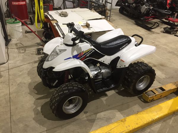 2007 kymco mongoose 90 kids youth atv will trade