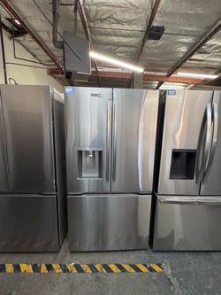 New fridge from LG . Zero clearance